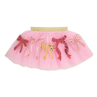 Sequin Bow Tutu