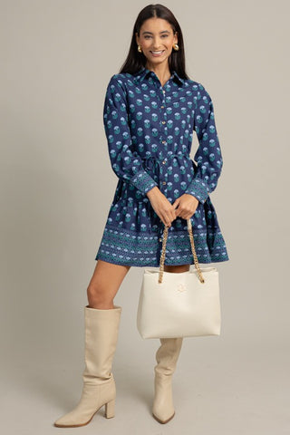 Maya Dress • Floral Foulard