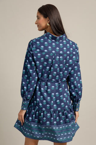 Maya Dress • Floral Foulard