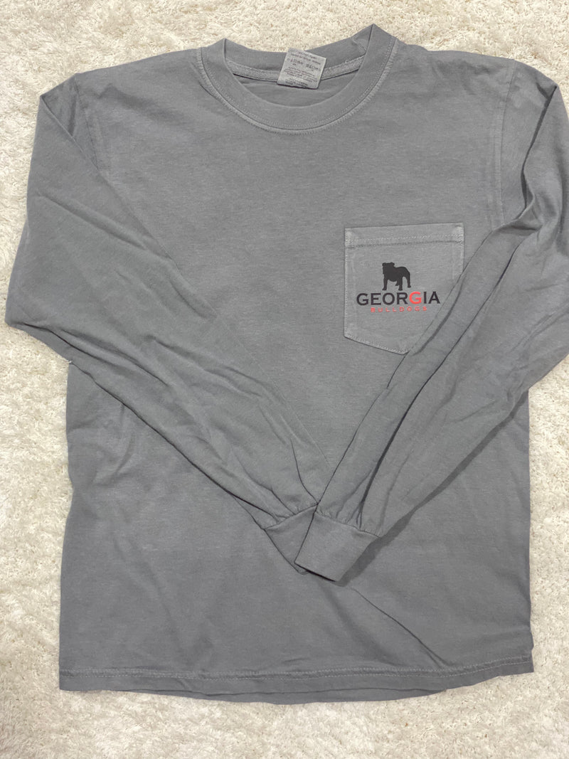How Bout' Them Dawgs Tee • Grey
