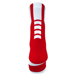 Georgia Bulldogs White Sports Performance Socks