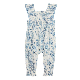 Blue Floral Baby Longall