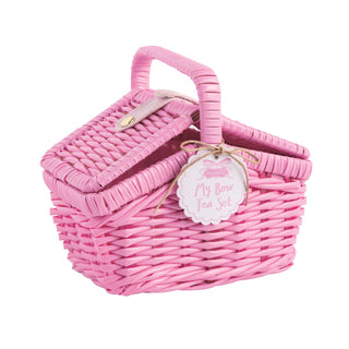 Mini Tea Set • Pink Bow