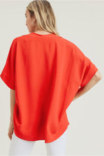 Simple Days Top • Tomato Red