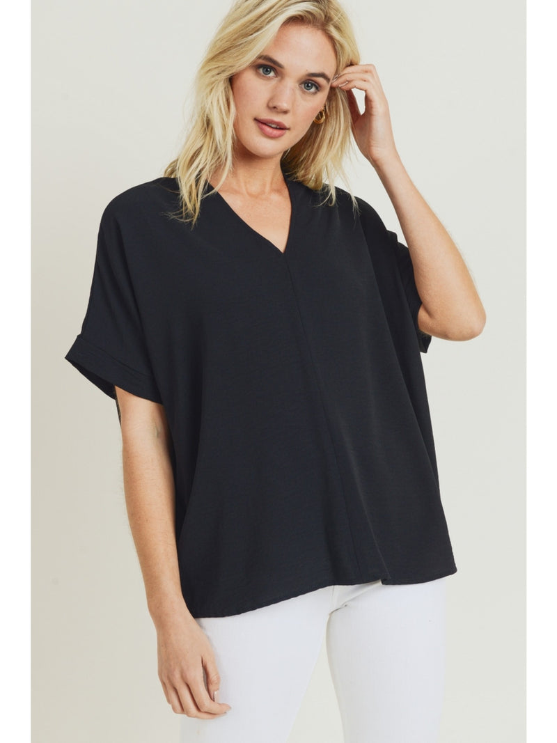 Simple Days Top • Black