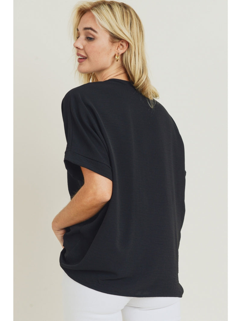 Simple Days Top • Black