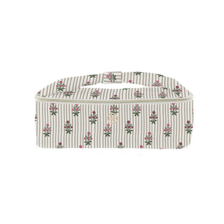 Make Me Blush Cottage Stripes | Make Up Bag