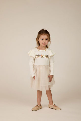 Turkey Sequin Toddler Tutu Dress