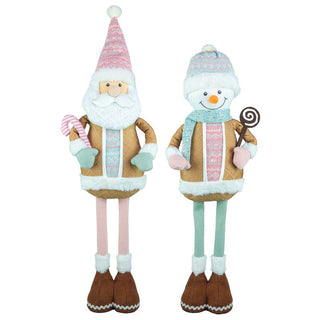 Bakery Santa & Snowman Stander • Assorted