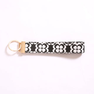 Keychain Loop • Geometric Floral