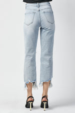 Dana High Rise Crop Jean • Light