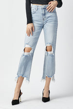 Dana High Rise Crop Jean • Light