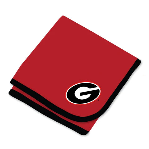 Georgia G Blanket • Red + Black