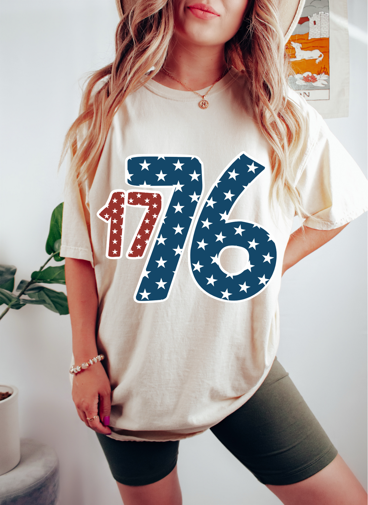 1776 Stars and Stipes Graphic Tee • Off White