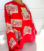 QOS Red Letters To Santa Sweatshirt