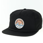 St. Simons Island Wave Hat • Black