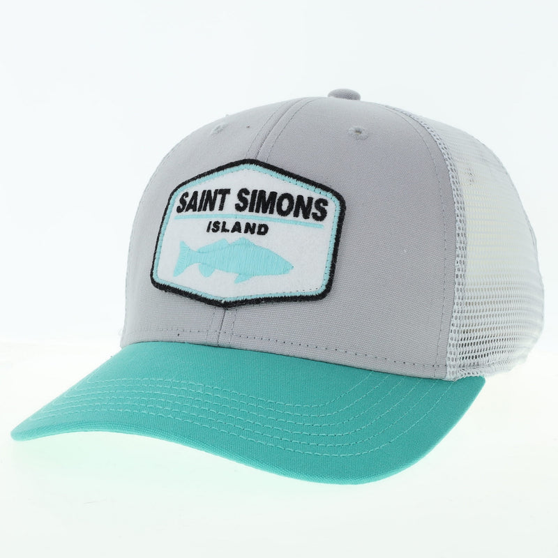 St. Simons Island Redfish Hat • Seafoam