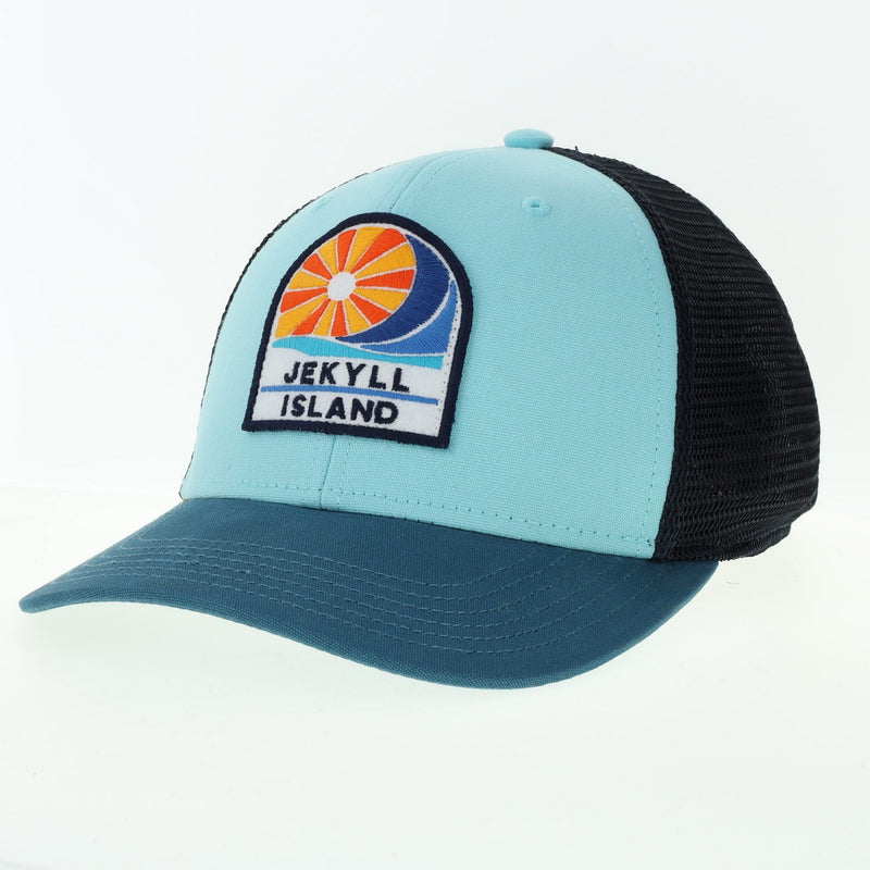 Jekyll Island Stained Glass Hat • Mint
