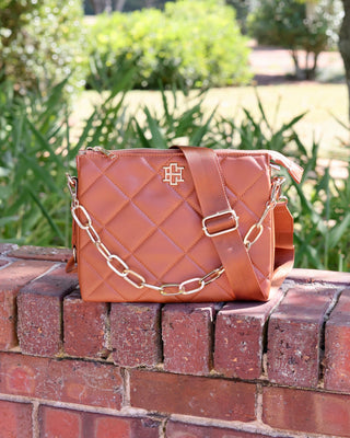 Ariana Crossbody • Saddle LD