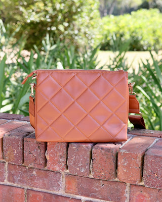Ariana Crossbody • Saddle LD