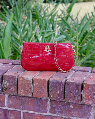 Livi Crossbody • Red Patent EC