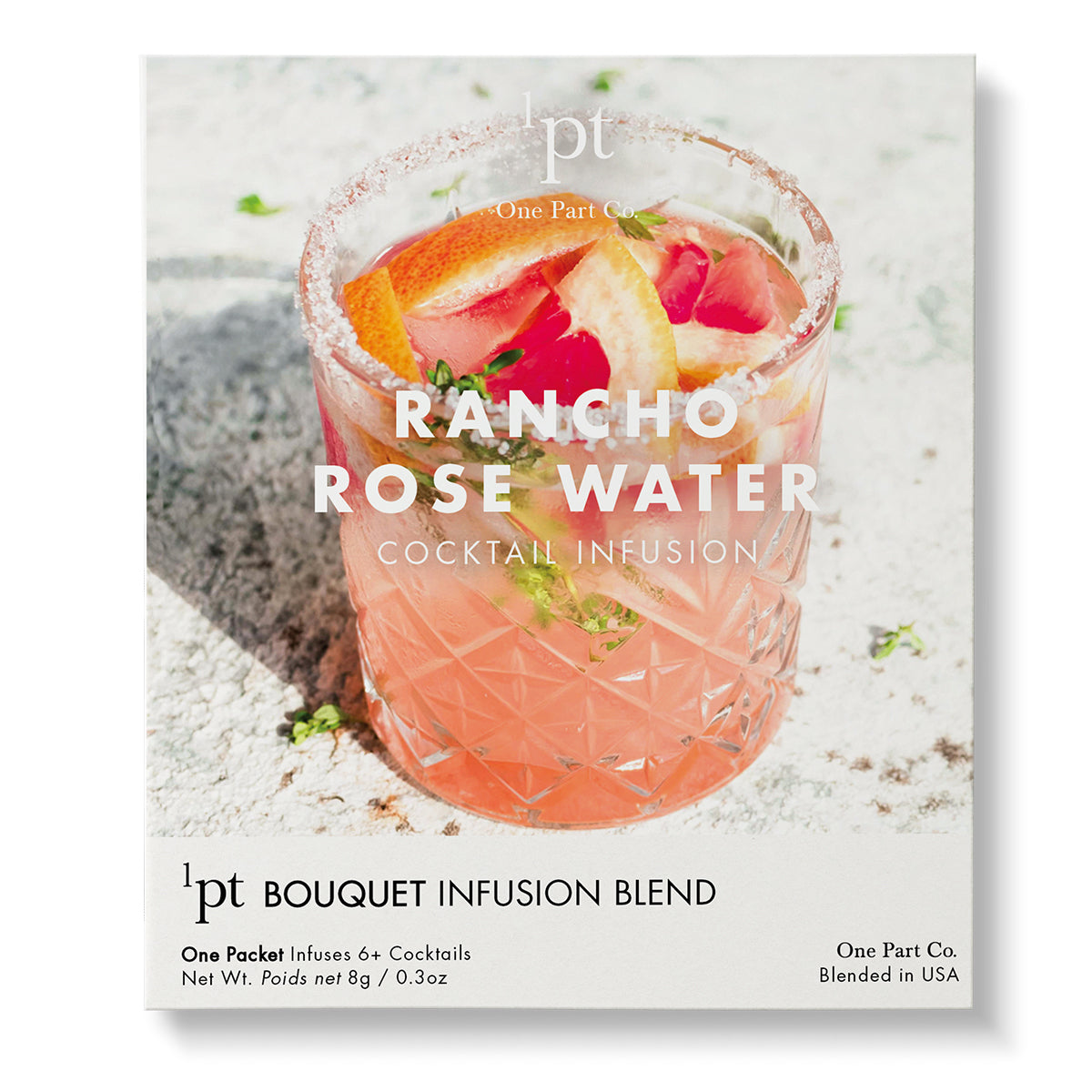 1pt Infusion Blend • Rancho Rose Water