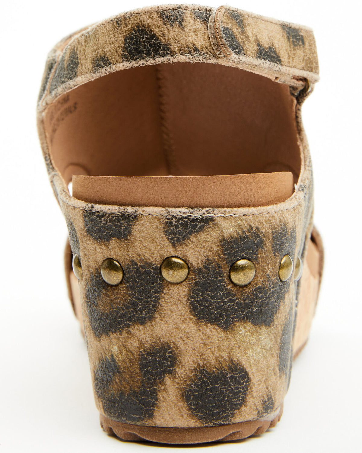 Carley Wedge • Washed Leopard