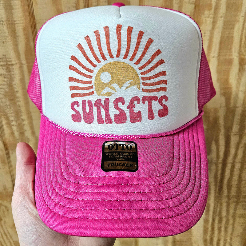 Sunset Daze Hat • Dark Pink