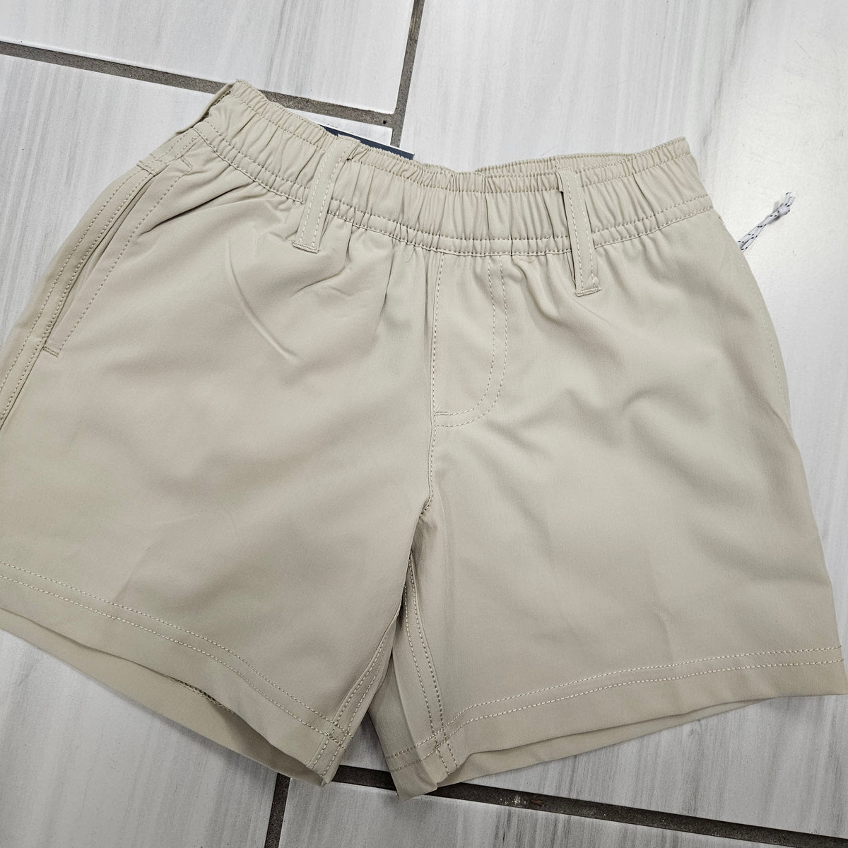 Youth Hybrid Shorts • Pelican