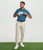 Perfect Round Printed Polo • Blue Fusion • Short Sleeve Polo