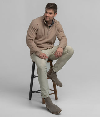 Dallas Performance Qtr Zip - Mink