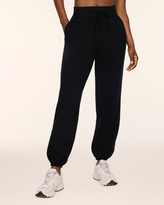 Spanx® Boostup Cotton Fleece Jogger • Very Black