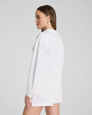 SPANX AirEssentials® Oversized Button Down • Powder