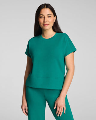Spanx Airessentials® Crewneck Tee • Jade