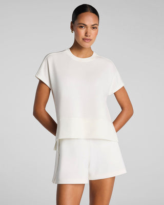 Spanx AirEssentials® Crewneck Tee • Powder
