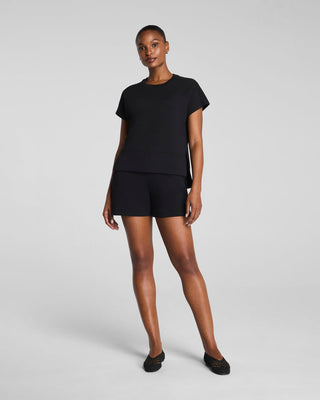 SPANX AirEssentials® Crewneck Tee • Very Black