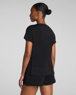 SPANX AirEssentials® Crewneck Tee • Very Black