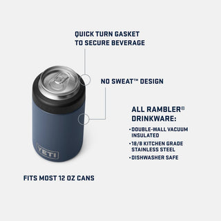 Rambler® 12 oz Colster™ Can Cooler • Olive/King Crab Orange