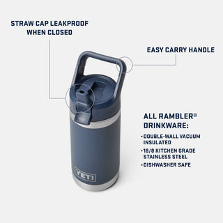 Rambler® Jr. 12 oz Kids Water Bottle With Color-Matched Straw Cap
