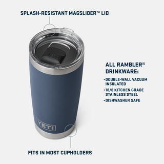 Rambler® 20oz Tumbler + MagSlider Lid • Venom