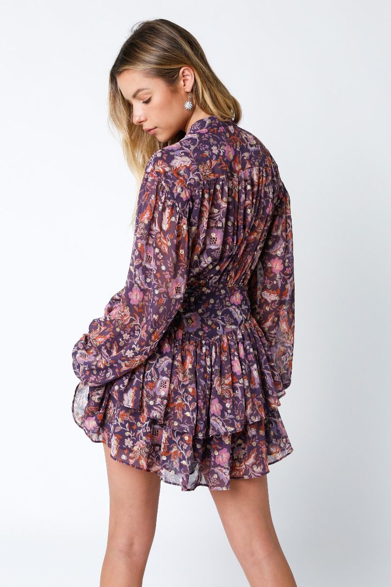 Poppy Dress • Purple Blush
