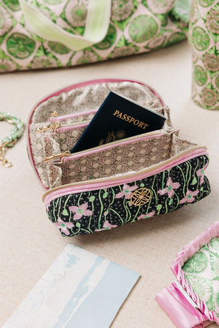 Curio Pouch • Blushing Blooms