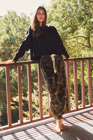 Denver Drawstring Pants • Washed Camo