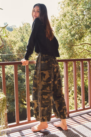 Denver Drawstring Pants • Washed Camo