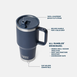 Rambler® 30oz Travel Straw Mug + Color-Matched Lid • Cape Taupe