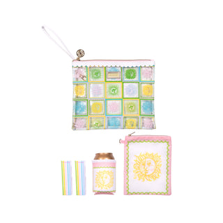 Beach Day Pouch • Sun Tiles Home