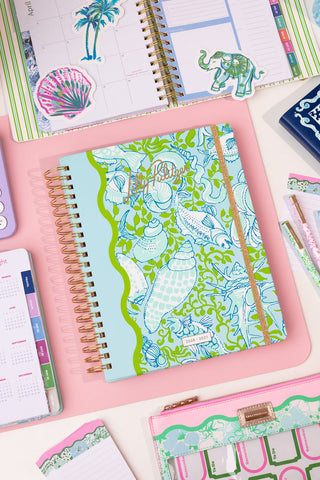 Large 17 Month Agenda • Throw Me a Line