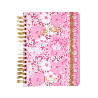 Large 17 Month Agenda • Conch Shell Pink Burst of Joy