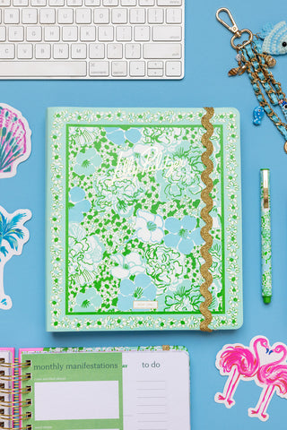 Large 17 Month Soft Cover Planner • Mint Condition Burst of Joy