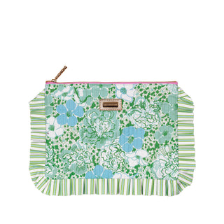 Ruffle Pouch • Mint Condition Burst of Joy